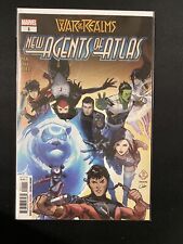 WAR OF THE REALMS NEW AGENTS OF ATLAS #1 (MARVEL 2019) 1ST LUNA SNOW, WAVE, AERO picture