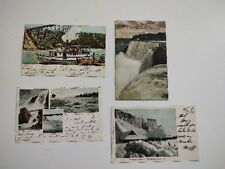 Vintage Niagara Falls Postcards Lot Of Four Early 1900s picture