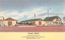 Knott's Motel US 101 Hermosa Beach Ca linen picture