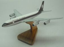 B-707 State of Qatar Boeing B707-300 Airplane Desktop Wood Model Small New picture