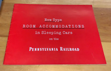 Pennsylvania Railroad New Type Room Accommodations Sleeping Cars 1952 Trains picture