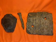 1890’s Madrid New Mexico Coal Mine Car Track Plate Spike & Piece of Coal picture