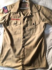 Official BSA Boy Scout uniform short sleeve  Possibly youth medium picture