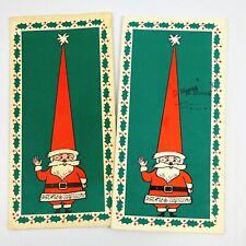 Department Store Photos with Santa Claus 1968 Lot of 2 picture