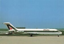 Postcard Airline ALITALIA DC-9/30 I-DIKZ AUC1. picture