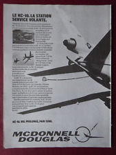 10/1984 PUB MCDONNELL DOUGLAS KC-10 EXTENDER US AIR FORCE TANKER FRENCH AD picture