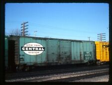 Railroad 110 Slide - New York Central #43576 Box Car 1976 Downers Grove Illinois picture