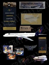 National Airlines Boeing 757-200 History Retro 8 X 10