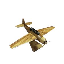 Grumman TBF Mahogany Wood Desktop Airplane Model picture