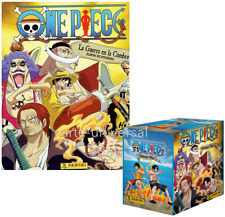 BOX stickers & cards +  SOFTCOVER ALBUM ONE PIECE Panini Sticker Collection 2022 picture