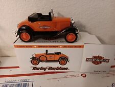 Harley 1929 Model A Roadster Die Cast Collectible Bank 99206-93V NEW picture