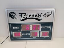 Philadelphia Eagles NFL Electronic Scoreboard Clock 19