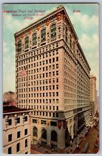 Chicago, Illinois IL - American Trust and Savings Bank - Vintage Postcard picture