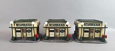 RARE Vintage STARBUCKS Coffee Fish Market Christmas Holiday House 1999  picture