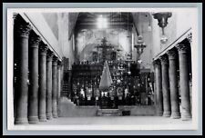CHURCH OF THE NATIVITY Vintage RPPC Photo Postcard c1950s Photo Leon Jerusalem picture
