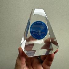 Vtg BELL ATLANTIC Acrylic Lucite The Bell Atlantic Way Paperweight Award picture