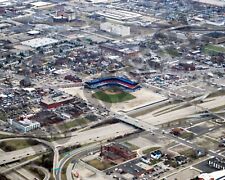 Aerial View Of Detroit Baseball Tiger Stadium In Ruins 8x10 Photo picture