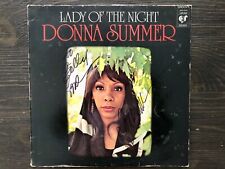 DONNA SUMMER Authenticated, Hand Lady of the Night LP in Person / Proof picture
