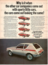 1971 American Motors Gremlin X Vintage Magazine Ad picture