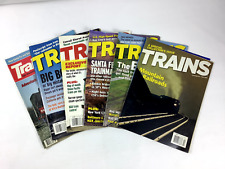 TRAINS Magazine Lot of 6 Vintage Issues    History   Travel   Engineering picture