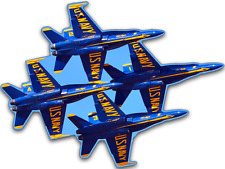 8x11 inch Large Blue Angels 4 Jets Sticker (fly plane decal logo navy) Navy Lic. picture