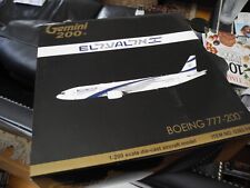 Rare GEMINIJETS Boeing 777-200 ELAL, Retired, Hard to Find picture
