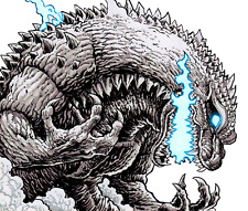Godzilla King of the Monsters Weatherproof Anime Sticker 6