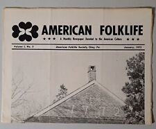 American Folklife Society Paper January 1973 Volume1 No.3 Keim Homestead Oley PA picture