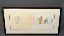 1980s Framed McDonald's Commercial Animation Cel & Pencil Drawing 31