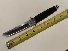 Vintage 1980s Cold Steel Emperor Mini Tanto Hattori Seki Japan Fixed Blade Knife picture
