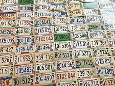 Mixed Lot of 100 Craft Condition Alabama License Plates picture