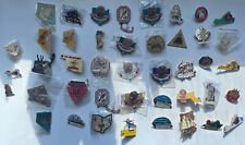 43 Lions Club Pins Virginia Ohio Nevada Ok Ma Pins 70s 80s 90s 2000s picture