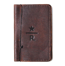 Starbucks Reserve Roastery Tokyo Leather Passport Cover Brown Cowhide Japan New picture