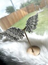 Zebra Jasper Angel Wings with Stand picture