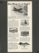 MARTIN AIRCRAFT Martin 2-0-2 Airliner & Martin B-10 Bomber-1948 Vintage Print Ad picture