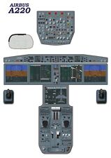 Airbus A220 - 300 Cockpit Poster 24