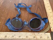 VTG CESCO SAFETY GOGGLES GLASSES AVIATION MOTORCYCLE WELDING WORKSHOP STEAM PUNK picture