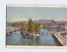 Postcard Beautiful View of Geneva Switzerland picture