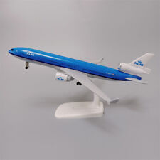 20cm Netherlands KLM Airlines MD MD-11 Airways Airplane Model Plane Metal Alloy picture