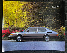 Vintage Saab 900 Auto Dealer Showroom Poster 19.5”x16” picture