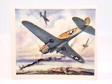1943 COCA-COLA AMERICA'S FIGHTING PLANES IN ACTION CARD CURTISS 