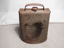 VINTAGE COW/BULL BELL ~ VERY WORN, RUSTY & HEAVY. picture