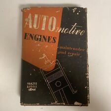 Automotive Engines - Maintenance And Repairs - Frazee Bedell Vent - American  picture