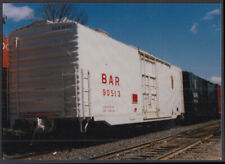 BAR Bangor & Aroostook RR steel box car #90513 color photo picture