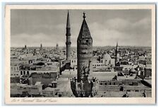 c1930's No. 4 General View Of Cairo Egypt Unposted Vintage Postcard picture