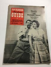 San Francisco Hotel Greeters Guide September 1955 issue 