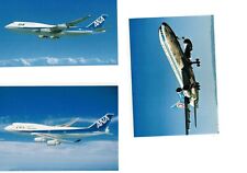 All Nippon airlines 747,L1011 postcards airline issue picture