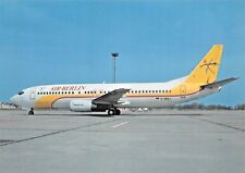 AIR-BERLIN Boeing 737-4YO D-ABAJ/EC-FLD c/n 25180 5/96  Airplane Postcard picture