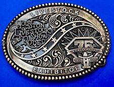 2007 Houston Rodeo & Livestock Show Texas Exhibitor 75th yr Belt Buckle picture