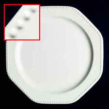 Sears Octagon White Dinner Plate 660354 picture